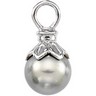 Tahitian Pearl Pendant | 10 mm near round | SKU: 65127