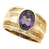 Oval Amethyst Ring 7 x 5mm Ref 941360