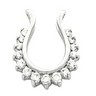 Diamond Pendant Enhancer | .27 Carat TW | 15 x 13 mm | Ref. 401012