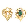 Oval Color Fashion Earrings 5 x 3mm center .04 CTW Ref 488948