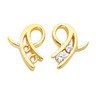 Diamond Button Earrings .2 CTW Ref 873830