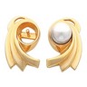 Pearl Drop Earrings 6mm Center Ref 254201