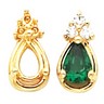 Pear Earrings 6 x 4mm Center .13 CTW Ref 542863