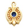 Pendant Dangle 3.5mm Center Ref 368774