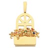 The Original Window Box Pendant | Holds up to 12 gemstones 2 mm in diameter each | SKU: 81512