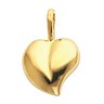 Heart Shaped Pendant 43 x 11mm width Ref 657537