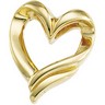 Heart Shaped Chain Slide 20.5 x 17.25mm Ref 965158