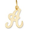 14KY 11mm A thru Z Script Initial Pendant Ref 884076