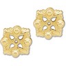 Earring Jackets 9 x 8.75mm Ref 130431