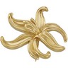 Metal Fashion Flower Brooch Ref 601998