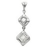 Double Drop Square Pendant Ref 898323