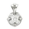 Diamond Cluster Pendant .5 CTW Ref 833013