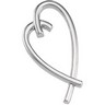 Metal Fashion Heart Pendant Ref 899340