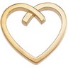 Metal Fashion Heart Pendant Ref 279120