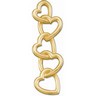Linked Hearts Pendant Ref 424812
