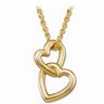 Linked Double Hearts Pendant Ref 420563