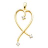 Diamond Heart Fashion Pendant .09 CTW Ref 502148