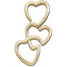 Metal Fashion Heart Pendant Ref 516814