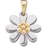 Two Tone Metal Fashion Pendant Ref 573322