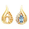 Oval Birthstone Earrings 5 x 3mm Ref 595423