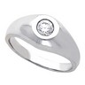 Mens Diamond Solitaire Ring .33 CTW Ref 298608