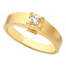 Mens Diamond Solitaire Ring .15 Carat Ref 627061