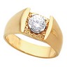 Mens Solitaire Ring .75 Carat Ref 233421