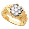 Mens Cluster Ring 1 Carat Ref 789233