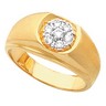 Mens Diamond Cluster Ring .35 CTW Ref 192886