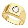 Mens Diamond Solitaire Ring .25 Carat Ref 331973