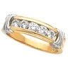 7mm Bridal Diamond Duo Anniversary Band .5 CTW Ref 460119