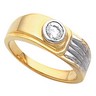 Mens Diamond Solitaire Ring .5 Carat Ref 732941