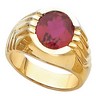 Mens Oval Gemstone Ring 12 x 10mm Ref 470325