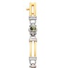 Line Bracelet with Gemstones| 6 x 4mm Ref 817773