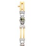 Line Bracelet with Gemstones| 6 x 4mm Ref 817773