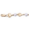 Heart & Pearl Bracelet | SKU: BRC186_H