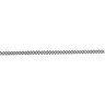 2.25mm Sterling Silver Continuous Flat Curb Link Chain Ref 225953