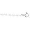 1mm Solid Cable Chain with Spring Ring Clasp Ref 925280