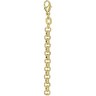 4mm Solid Rolo Bracelet 7 inches Ref 692064