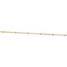 1mm Solid Curb Chain with Beads Ref 629446