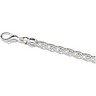 4mm Sterling Silver Solid Wheat Byzantine Chain Ref 300767
