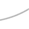 3.25mm Stainless Steel Velvet Cascade Chain 17 inches Ref 544004