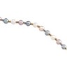 White, Grey and Pink Pearl Station Strand Ref 412230