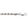 2.5mm Platinum Solid Rope Chain Ref 722804