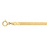3mm Solid Flexible Herringbone Chain with Spring Ring Clasp Ref 851037