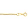 1.5mm Box Chain with Spring Ring Clasp Ref 763291