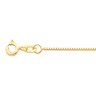 .75mm Solid Box Chain with Spring Ring Clasp Ref 443710