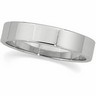 Platinum Flat Wedding Band Finger Size 11.5 Ref 511107