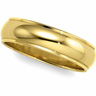 Half Round Edge Wedding Band Finger Size 14 Ref 221349