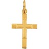 Childs Cross Pendant 13 x 9mm Ref 518298